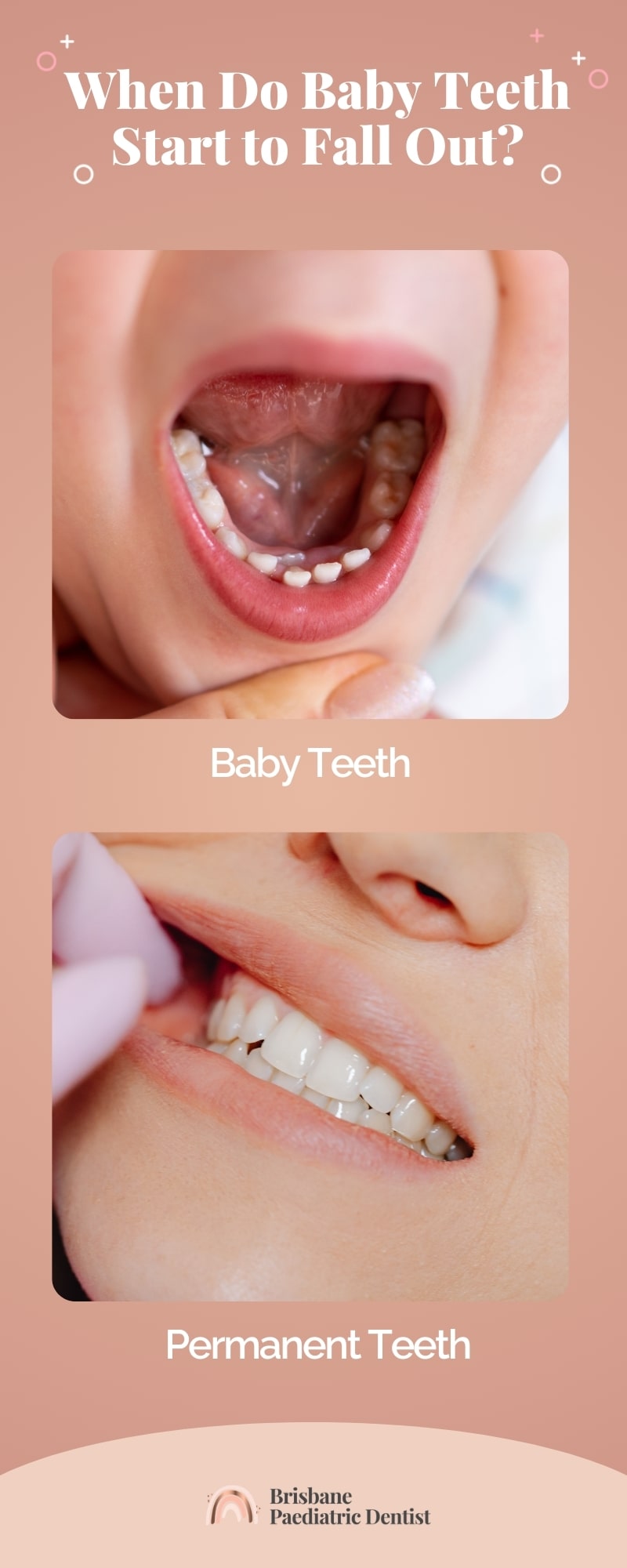 When do babies teeth start to fall out?