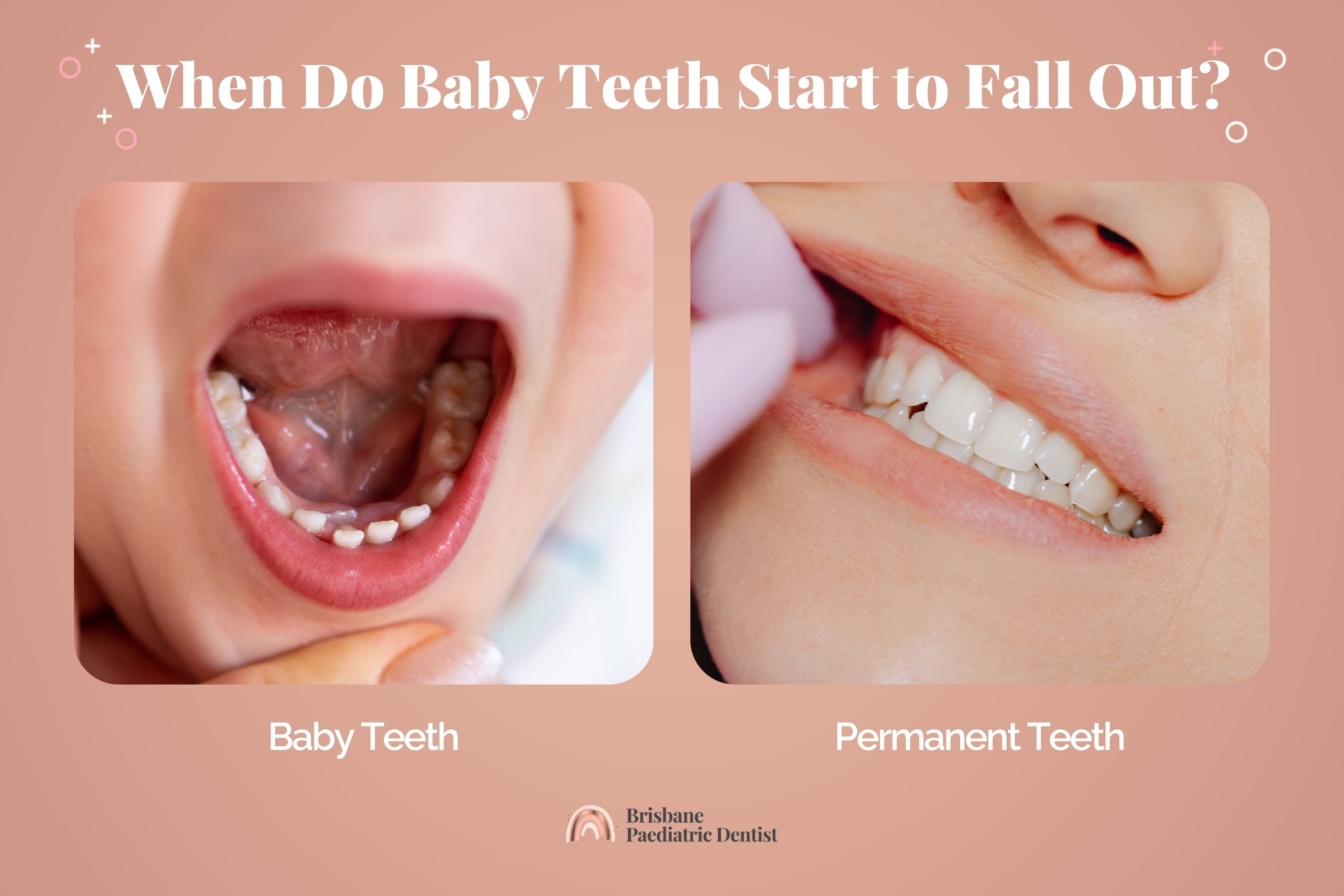 When do baby teeth start to fall out?